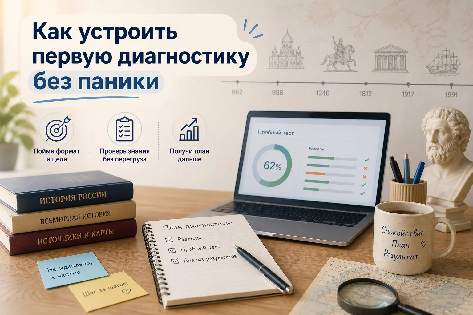 Где найти актуальные тесты по истории для подготовки в 2026 году?ЕГЭ по истории требует не...