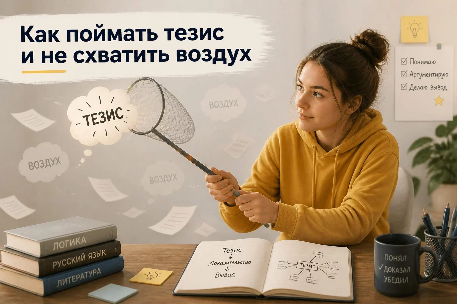 Что такое тезис и почему он требует доказательств?При написании сочинения на ЕГЭ вся работа строится...