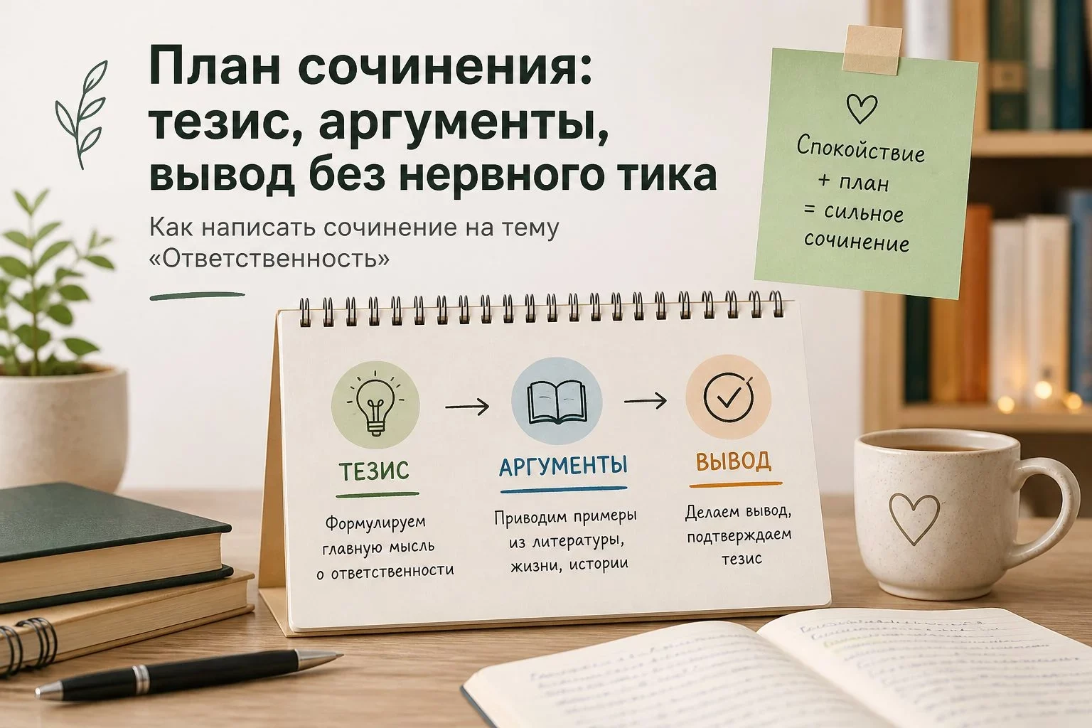 Что такое ответственность и как её определить в сочинении?Ответственность — одно из ключевых нравственных качеств...