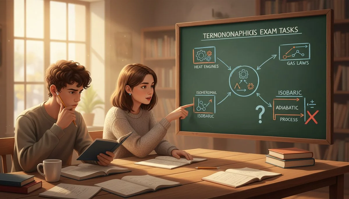 Как устроена термодинамика в ЕГЭ и на чем теряют баллы?Структура экзаменационных заданий по термодинамикеТермодинамика в...
