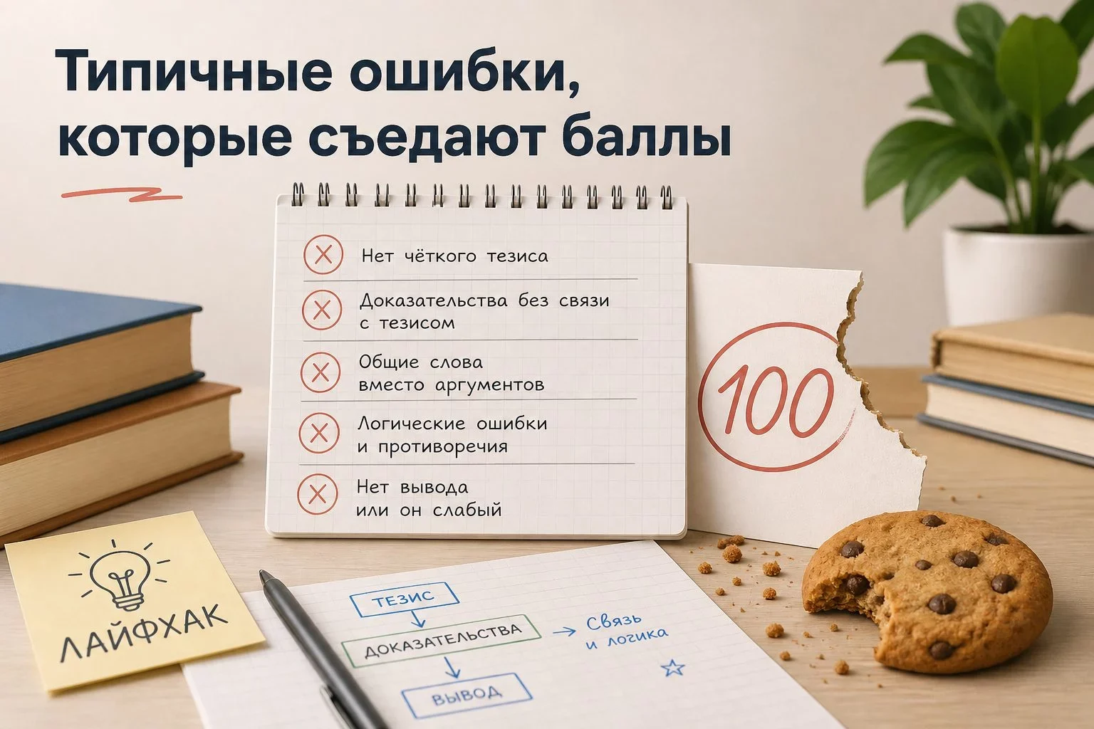 Что такое тезис и почему он требует доказательств?При написании сочинения на ЕГЭ вся работа строится...