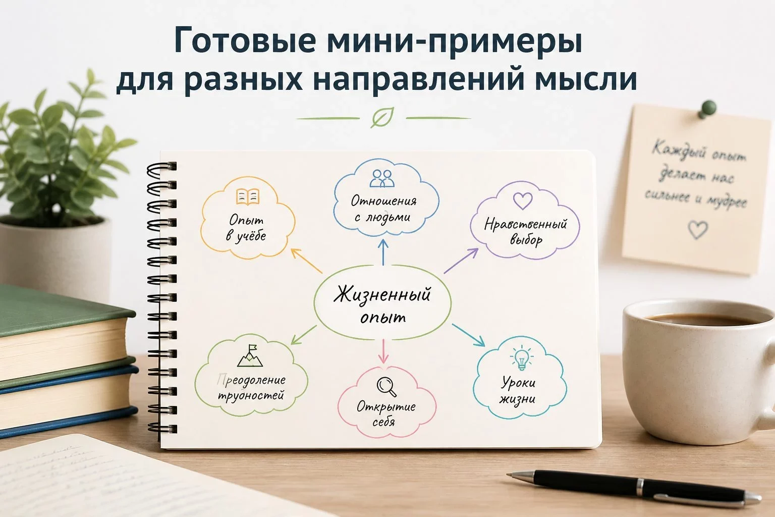 Что такое жизненный опыт и в чём его ценность для сочинения?Жизненный опыт — это не...