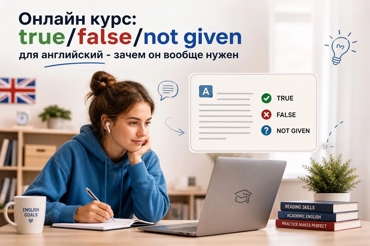 Что такое True/False/Not Stated в ЕГЭ и чем отличается от IELTS?Задание на определение True, False...