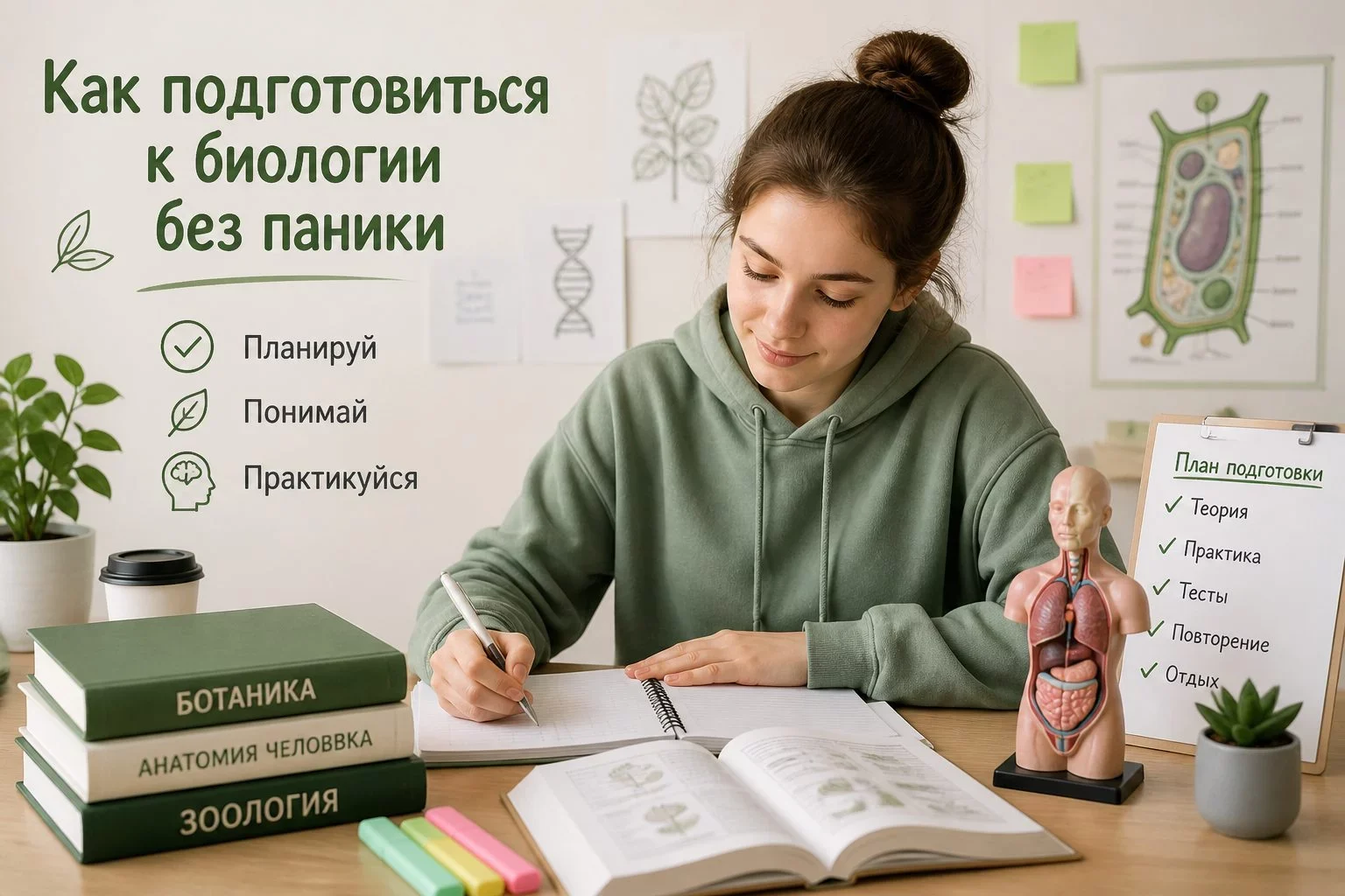 Из чего состоит ЕГЭ по биологии в 2026 году?В 2026 году экзамен по биологии проверяет...