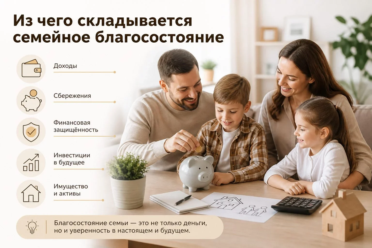 Что такое и как оно связано с домохозяйством?Если коротко — это ощущение устойчивости, комфорта и...