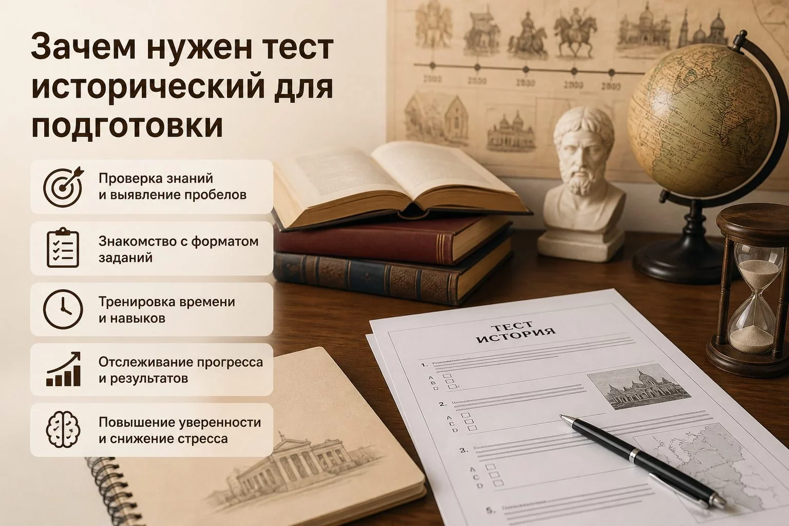 Где найти актуальные тесты по истории для подготовки в 2026 году?ЕГЭ по истории требует не...