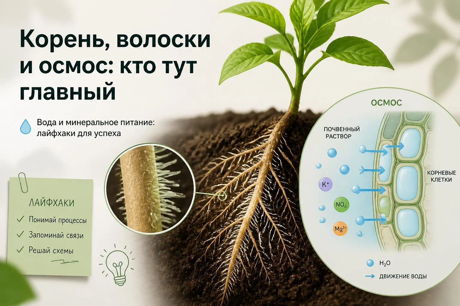 Что такое минеральное питание растений и зачем им вода?Понятие минерального питания и его отличие от...