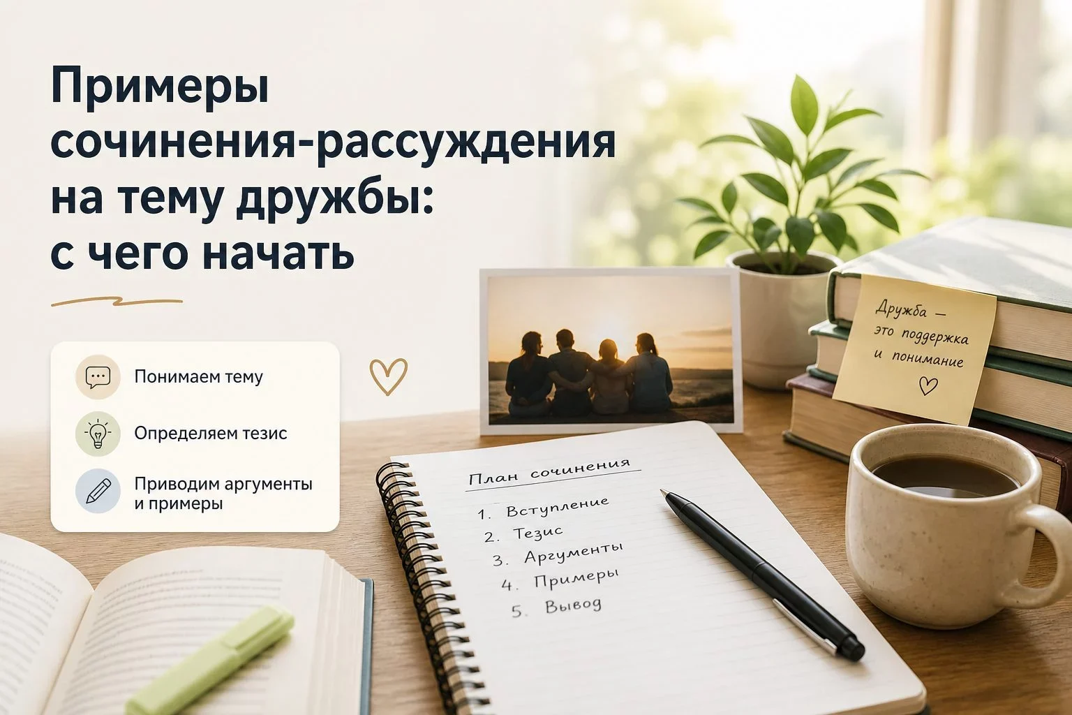 Что такое настоящая дружба и как дать ей определение в сочинении?Настоящая дружба — это не...