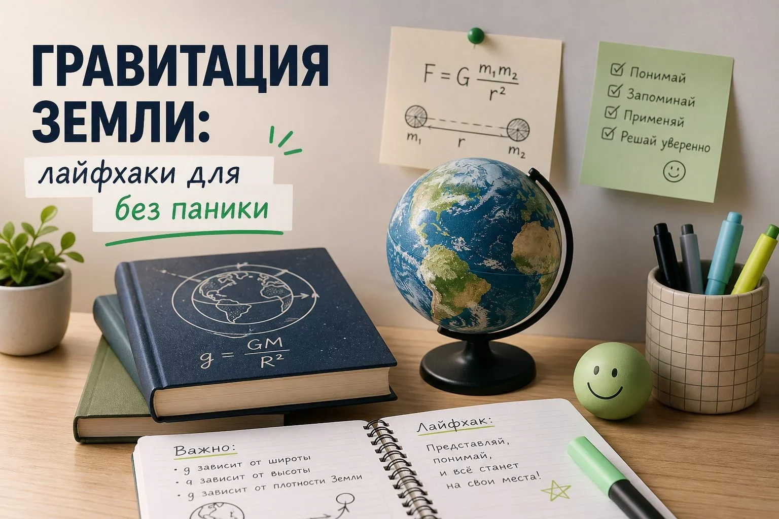 Гравитация Земли в ЕГЭ по физике: что нужно знать на старте?Гравитационное взаимодействие — фундаментальное явление,...
