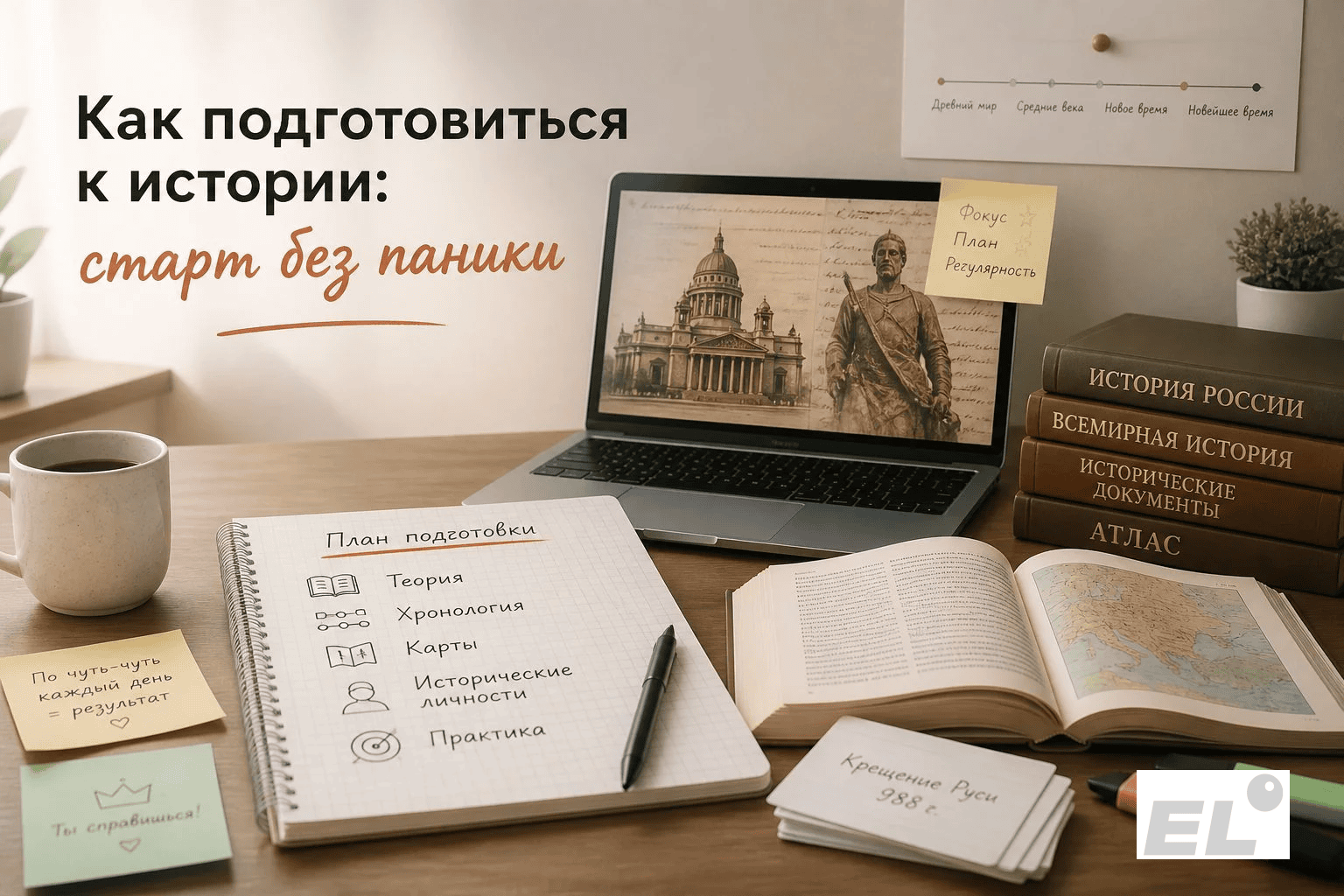 Полное руководство: как подготовиться к ЕГЭ по истории на высокий балл — от выбора материалов до ловушек на экзамене