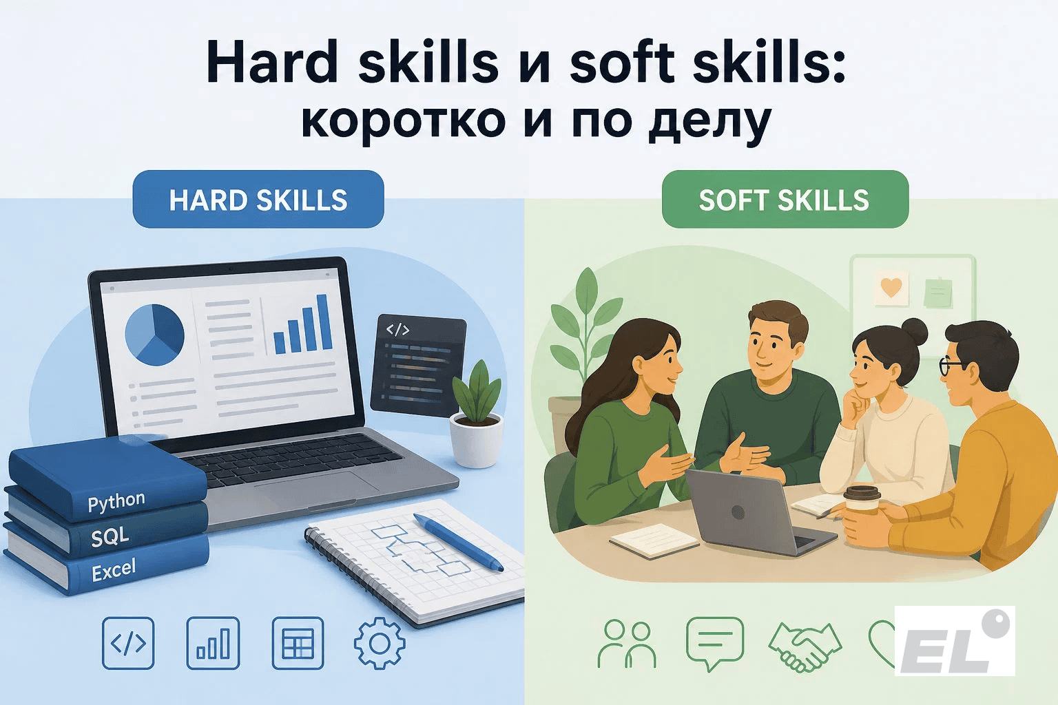 Полное руководство по hard и soft skills: от понимания до практики