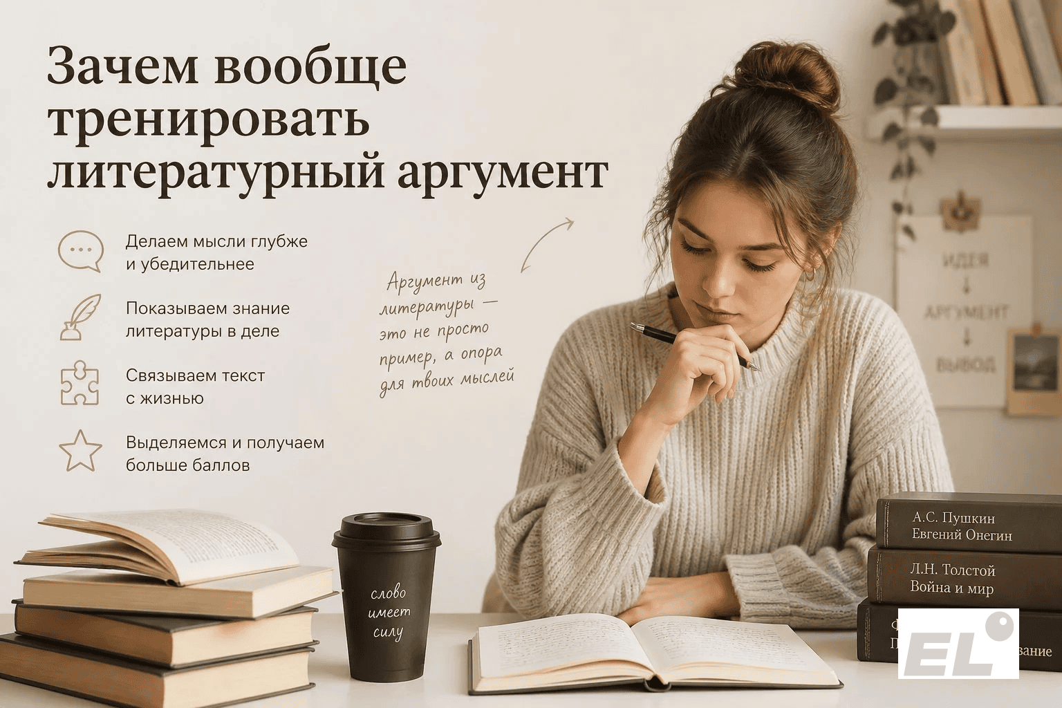 Аргумент из литературы на ЕГЭ по русскому: от подбора до идеального оформления