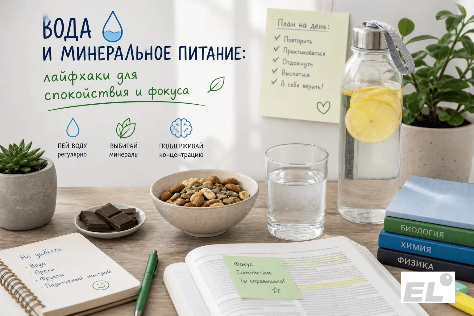 Минеральное питание и водный режим растений: всё для ОГЭ по биологии