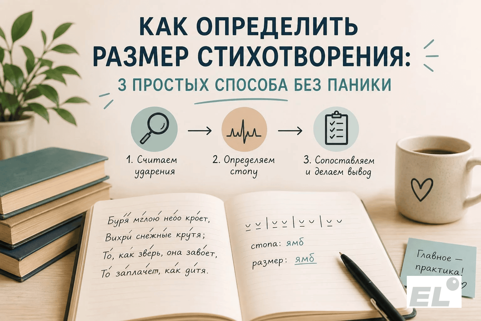 Как легко определить стихотворный размер: пошаговое руководство с 3 понятными способами