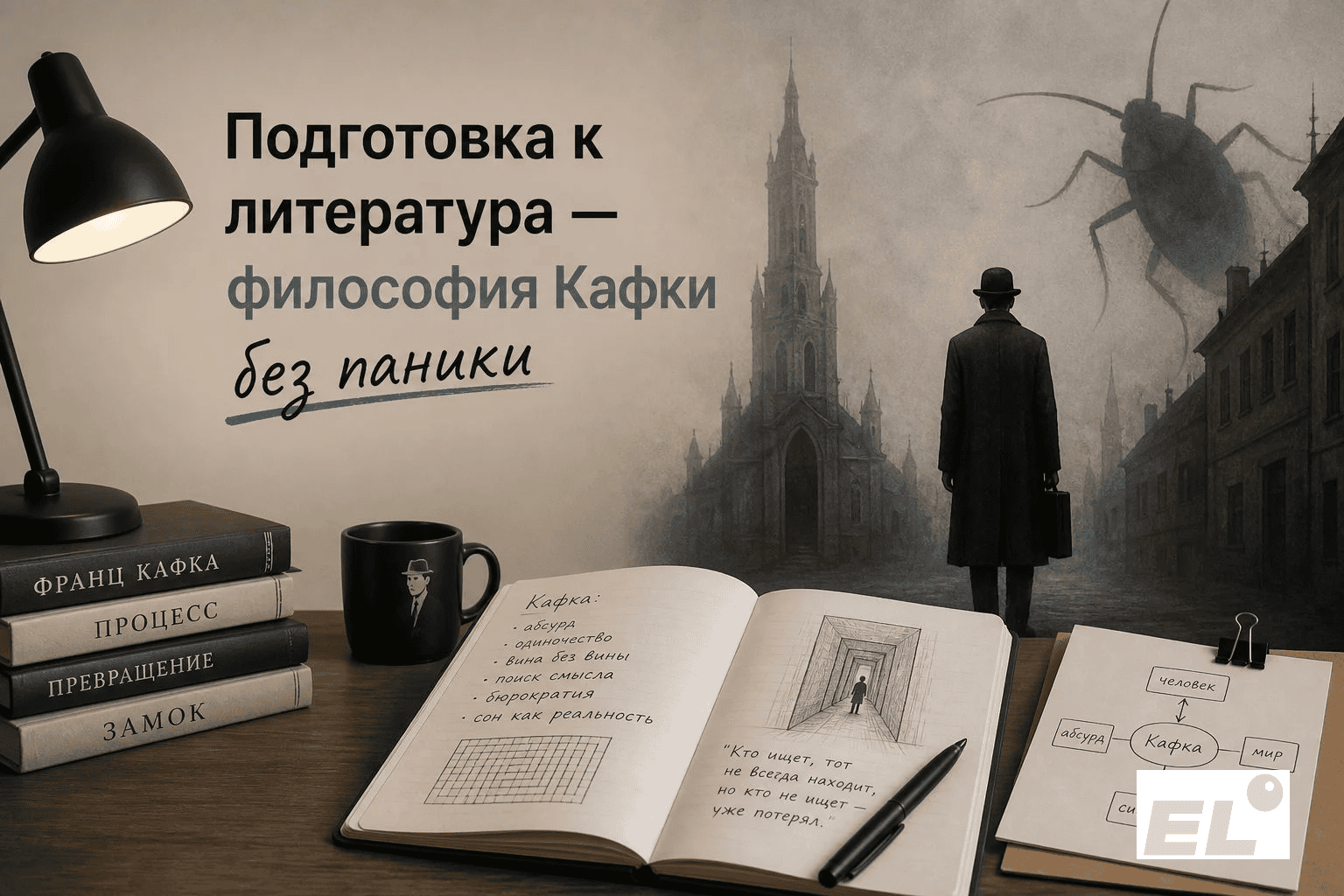 Философия Франца Кафки: как понять и применить на ЕГЭ по литературе