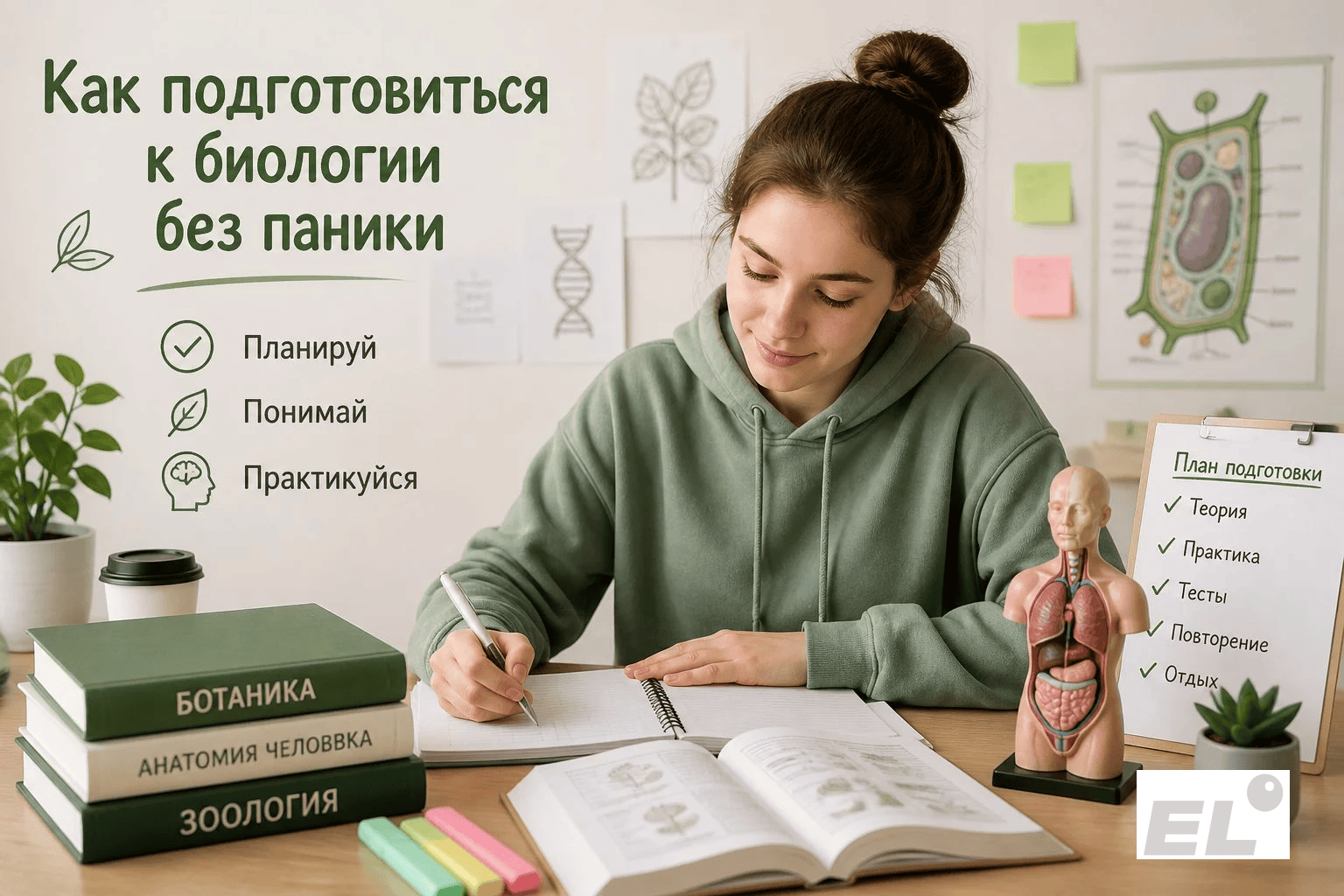 Полный гайд по подготовке к ЕГЭ по биологии: от нуля до 90+ баллов