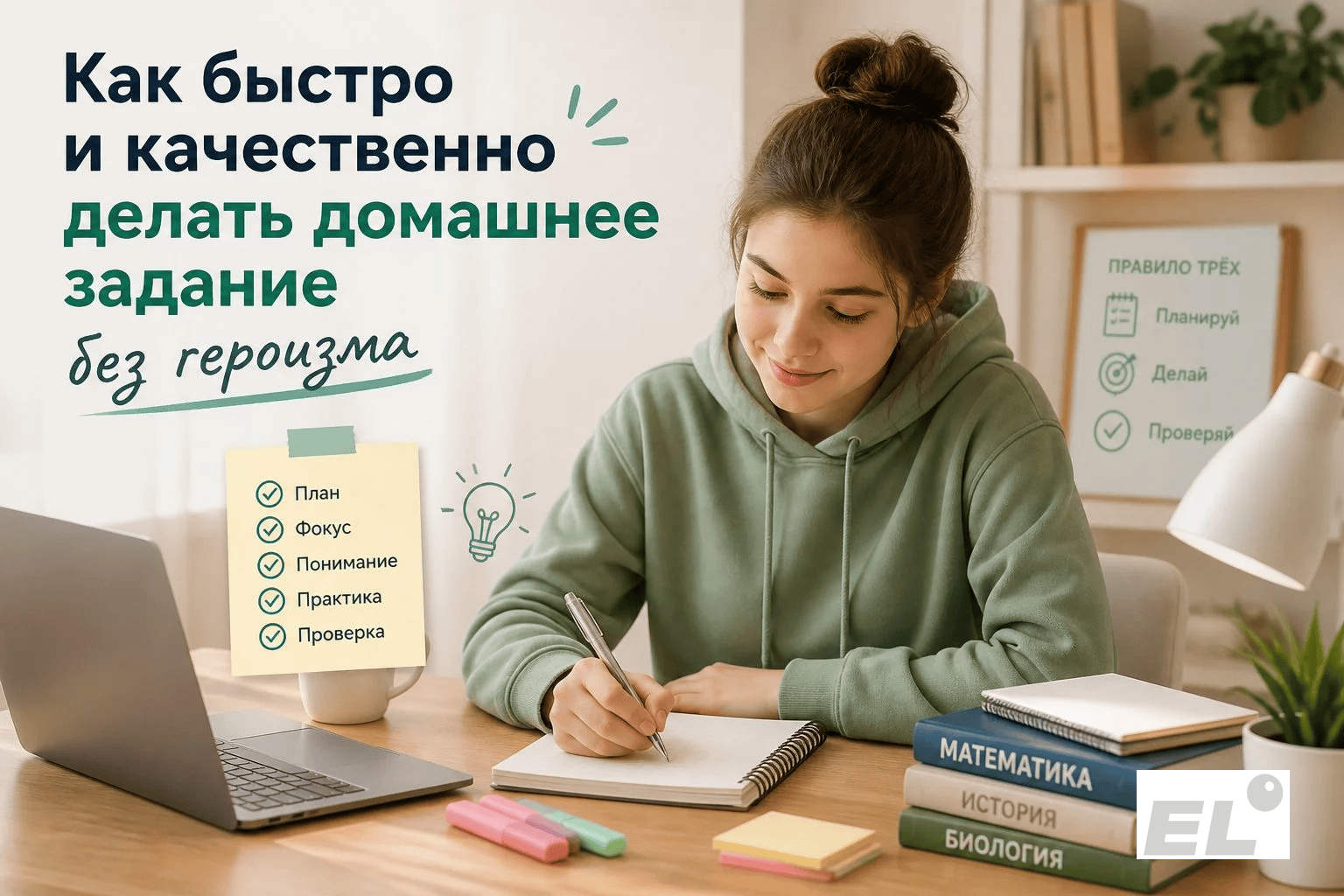 Домашнее задание без слёз: как построить систему самостоятельных занятий