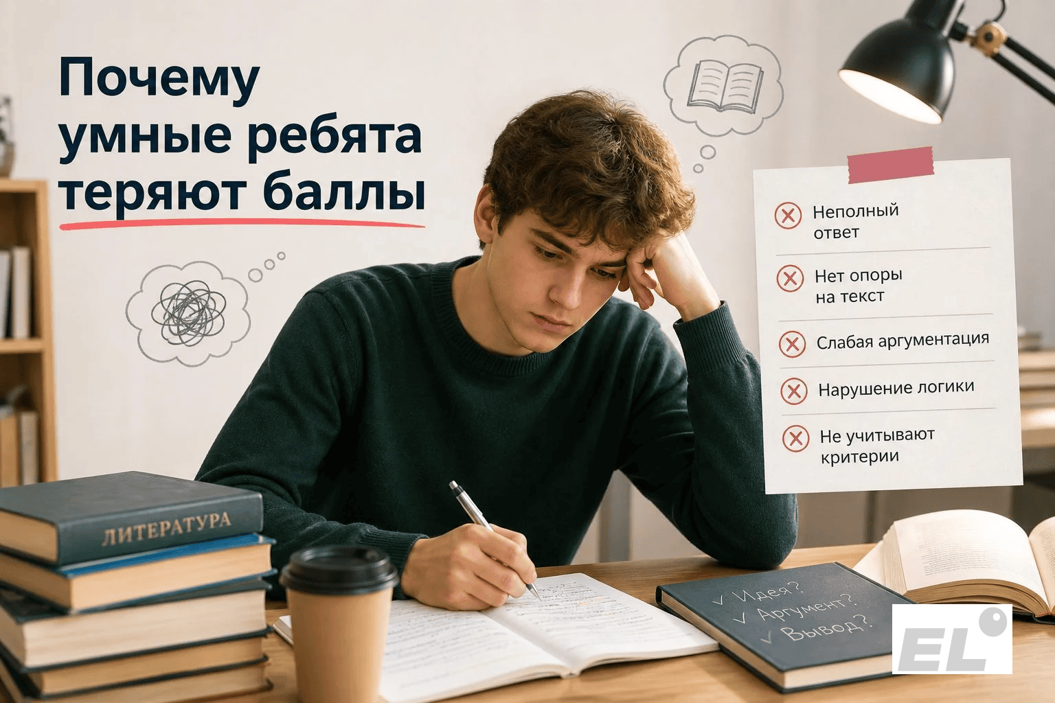 ЕГЭ по литературе: анатомия ошибок, критерии оценки и стратегия подготовки на высокий балл