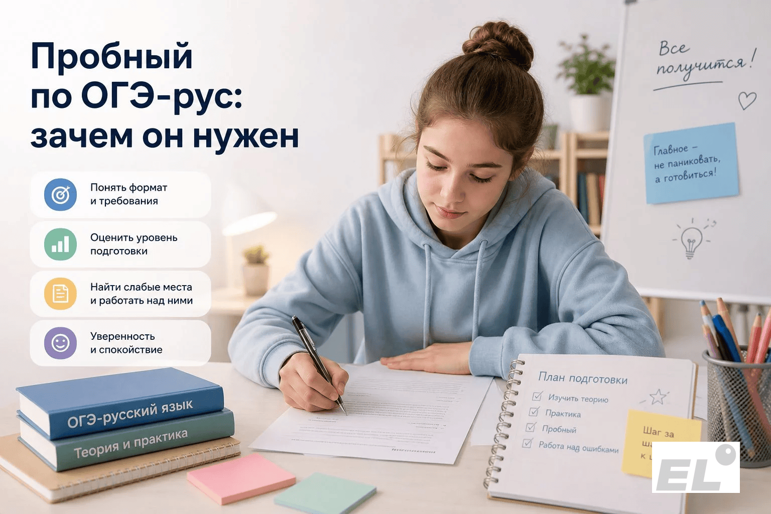 Пробный экзамен ОГЭ по русскому языку: полное руководство