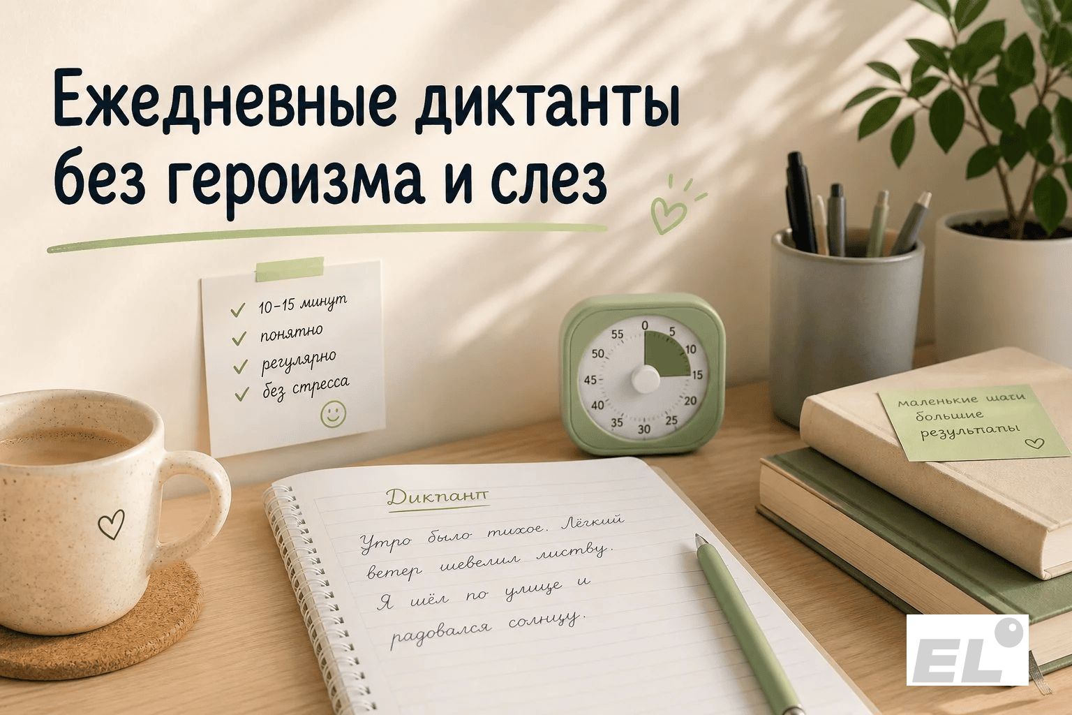 Система ежедневных диктантов как инструмент подготовки к любому экзамену по русскому языку